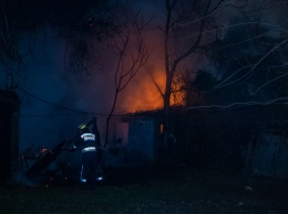 В Днепре во время пожара на Щепкина погибли двое человек