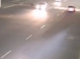 В Мелитополе водитель Мазды на "зебре" сбил пешехода (видео)