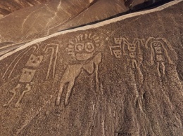 Искусственный интеллект помог найти необычный древний рисунок посреди пустыни