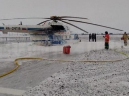 На Ямале Ми-8 получил сильные повреждения при аварийной посадке