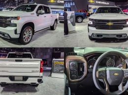 Обновленный Chevrolet Silverado High Country показали на автосалоне