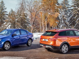 В России стартовали продажи Lada Vesta с новым мотором и вариатором