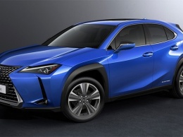 Кроссовер Lexus UX 300e стал первым электрокаром компании