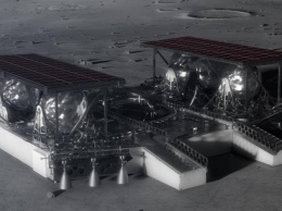 NASA показало лунный модуль