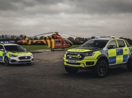 Ford Ranger Raptor и Focus ST появились на службе британской полиции