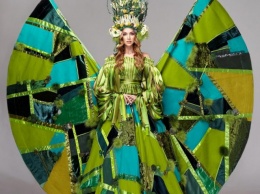 Запорожанка показала невероятный наряд в котором она поедет на конкурс "Мисс Вселенная"
