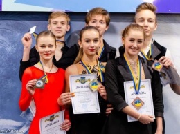 Юные фигуристы успешно выступили на чемпионате Украины