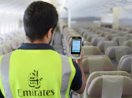 Emirates уменьшила время на проверку оборудования в самолете в 30 раз с помощью технологии RFID