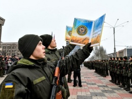 В Запорожье 135 парней и девушек приняли присягу на верность Украине, - ФОТОРЕПОРТАЖ