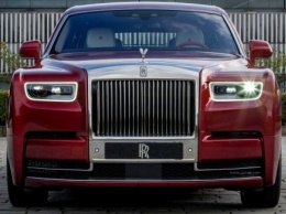 Rolls-Royce показал уникальный Phantom c «хрустальной» краской