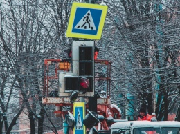 В Днепре на Титова "устал" светофор