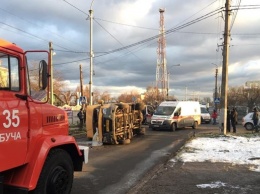 Два человека погибли в ДТП с участием Porsche и маршрутки под Киевом