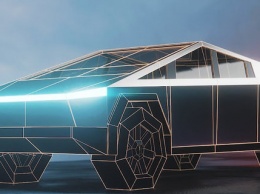 На создание дизайна Tesla Cybertruck нужно меньше минуты: видео