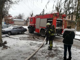 За сутки в Кривом Роге горел частный дом и летняя кухня