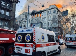 Трагедия в центре Одессы: что известно о пожаре в экономическом колледже