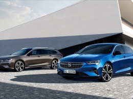 Opel Insignia обзавелся матричными фарами