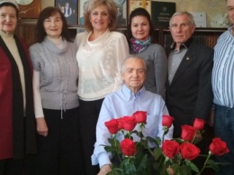 Харьковчанин отметил 100-летний юбилей