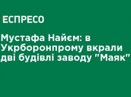 Мустафа Найем: в Укрборонпрома украли два здания завода "Маяк"