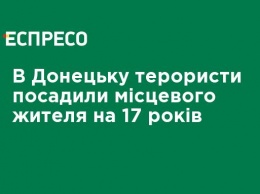 В Донецке террористы посадили местного жителя на 17 лет