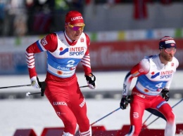 Большунов обогнал норвежцев на финише и завоевал золото в гонке на 30 км