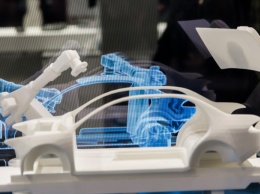 Технологии будущего: в Германии беспилотный автомобиль распечатали на 3D-принтере