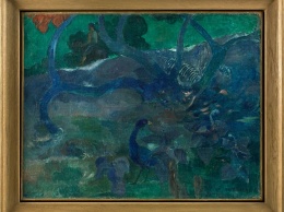Редкая картина Гогена продана за 9,5 млн евро на аукционе в Париже (фото)