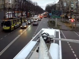 Необычный ракурс: как выглядит Днепр со штанги троллейбуса