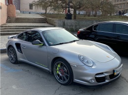 В Украине засняли редчайший Porsche 911 Turbo лимитированной серии