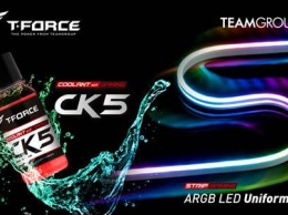 TEAMGROUP выпустила комплект охлаждения T-FORCE CK5 и универсальную ленту ARGB