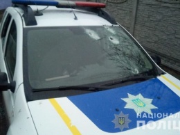 В Киевской области обстреляли машину патрульной полиции