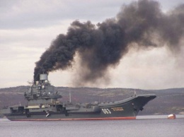 На российском авианосце «Адмирал Кузнецов» произошел пожар: есть пострадавшие