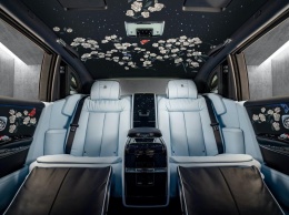 Rolls-Royce Phantom получил роскошную вышивку из миллиона стежков