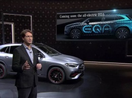 Самым компактным электромобилем Mercedes-Benz станет кроссовер (ФОТО)