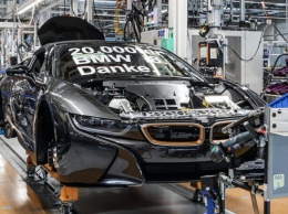 Производство BMW i8 достигло отметки 20 000 экземпляров, но производство заканчивается