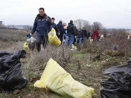 В Северной Македонии десятки тысяч человек приняли участие в экологической акции