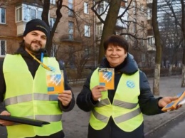 На столичной Оболони и в Бородянском районе Киевщины начался второй раунд пробной переписи населения (фото, видео)