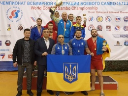 Украина выиграла чемпионат мира по боевому самбо, который проходил в России. Фото и видео