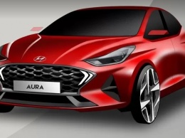Hyundai показала седан Aura, который дешевле Соляриса: на картинках эффектнее, чем «живьем» (ФОТО)