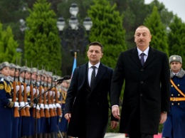 Владимир Зеленский встретился с Ильхамом Алиевым