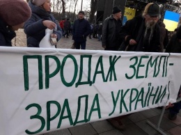 Митинг против "рынка земли": возле Рады произошло несколько столкновений (фото)