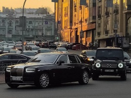 В Украине засветился новейший Rolls-Royce Phantom