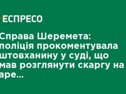 Дело Шеремета: полиция прокомментировала толкотню в суде, который должен был рассмотреть жалобу на арест Кузьменко