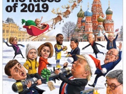 ''Лица 2019 года'': The Week потроллил Трампа, Путина и Зеленского новой обложкой