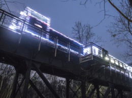 Детская железная дорога в Сырецком парке не уходит на новогодние каникулы