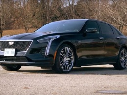 В сети появился обзор на мощный седан Cadillac CT6-V 2020 (ВИДЕО)