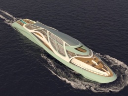Итальянский дизайнер показала концепт яхты-субмарины