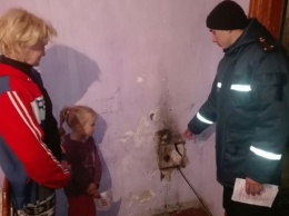 В Бериславе спасатели провели разъяснительную работу в многодетных семьях