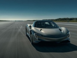 Супергибрид McLaren Speedtail разогнали до 403 км/ч