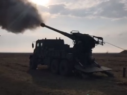 Украинская САУ натовского образца сделала первый выстрел: видео