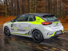Opel начал тестировать раллийный электромобиль Corsa-e (ФОТО)